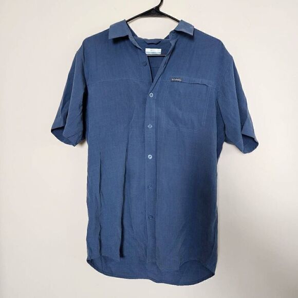 Columbia Short Sleeved Button Down Shirt - Picture 1 of 8